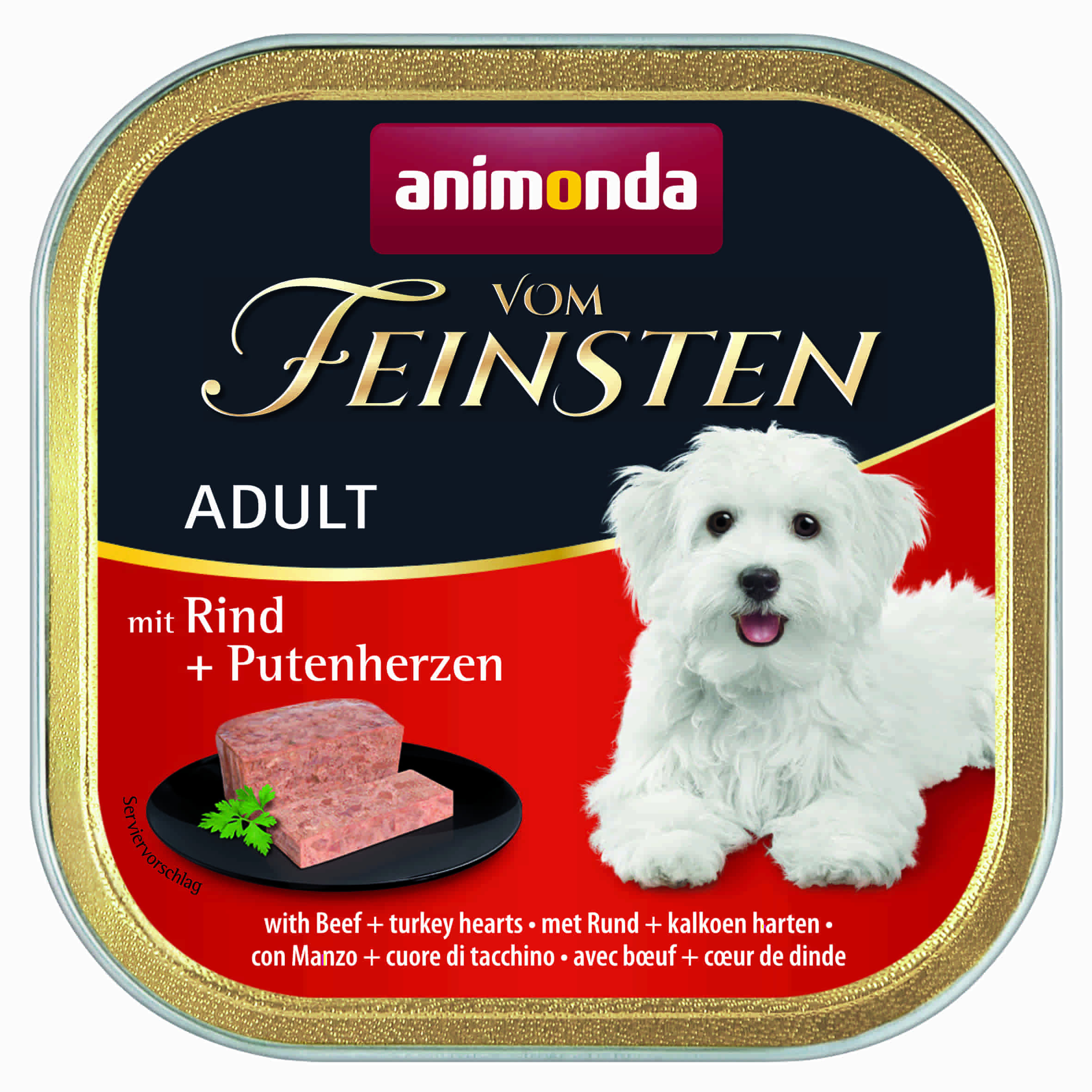 Vom Feinsten Classic телешко + сърца, 150 г