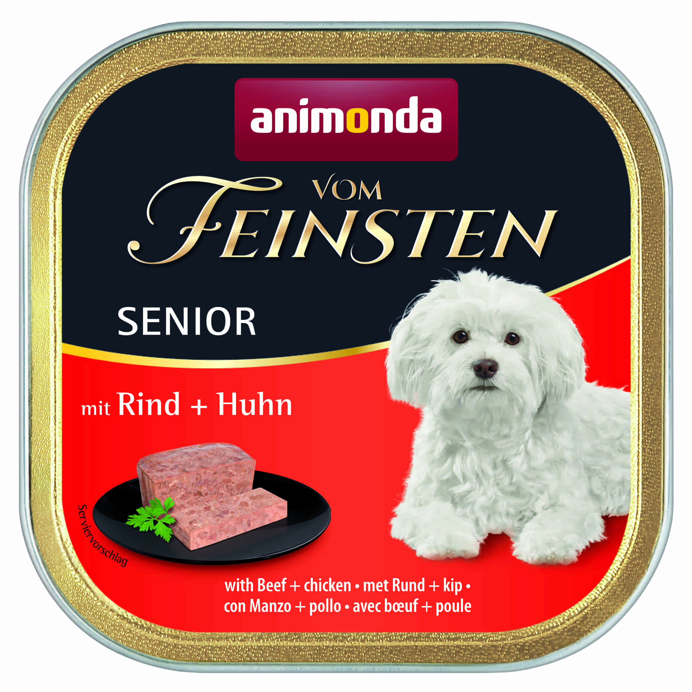 Von Feinsten Senior говеждо + пиле, 150 г