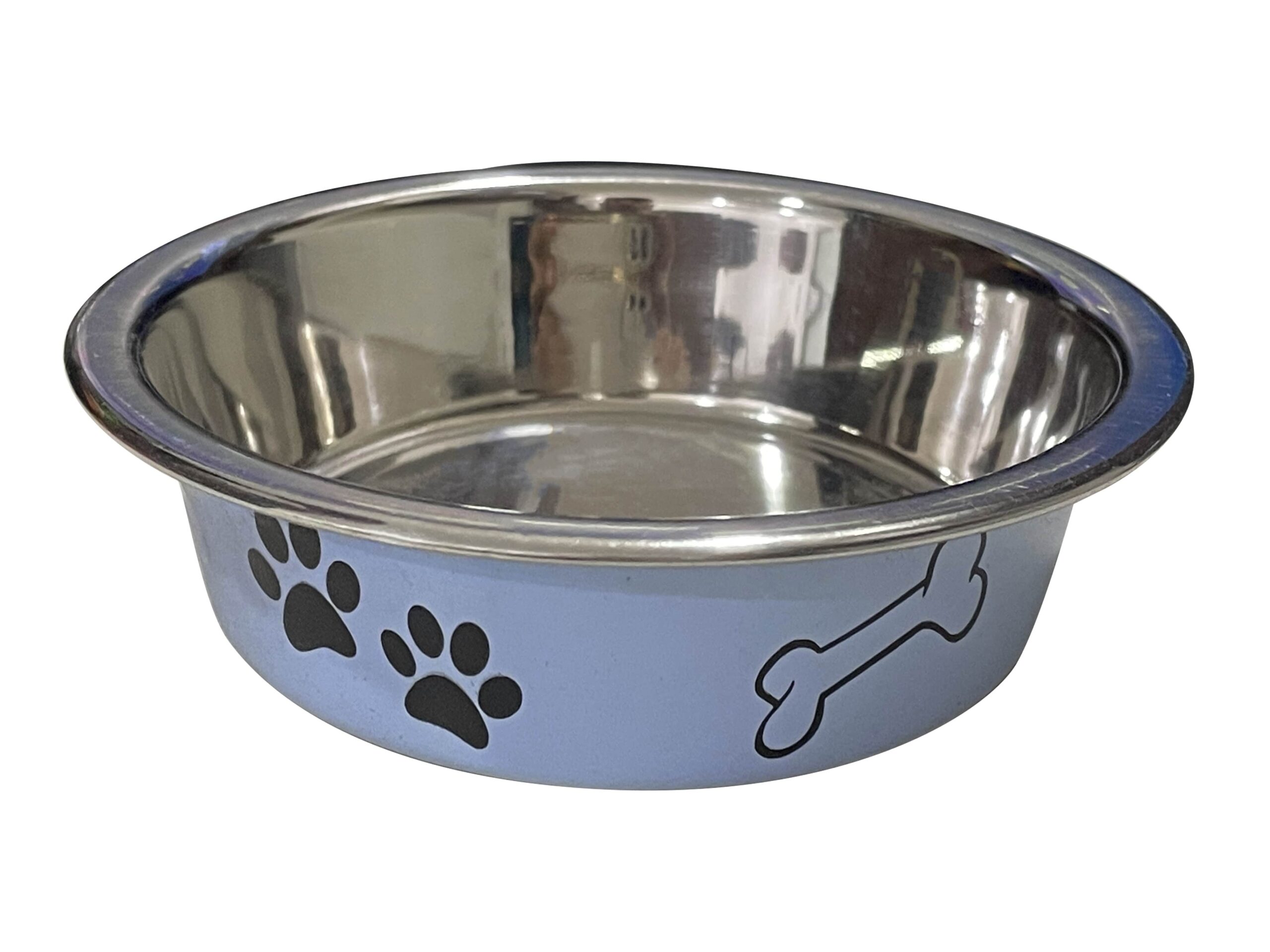anipro Paws No Slip метална купа синя 12 см, 0.2 л
