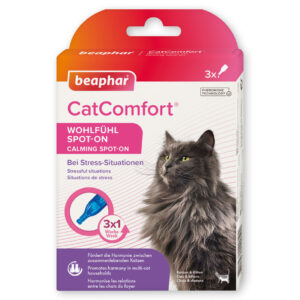 Beaphar CatComfort Calming Spot On - успокояващи капки с феромони за котки