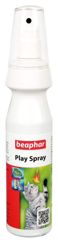 Beaphar Play Spray 150ml - спрей за привличане на котки към катерушки и играчки