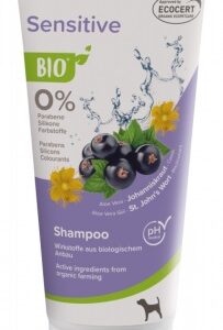 BIO Shampoo Sensitive 200 мл - шампоан с био жълт кантарион, касис, алое вера