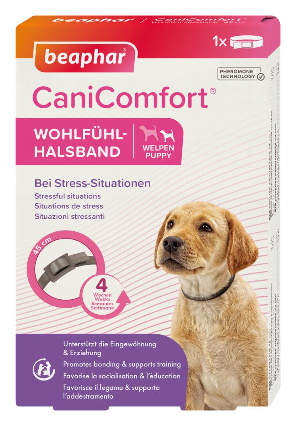 Beaphar CaniComfort Calming Collar Puppy - успокояващ нашийник с феромони, за малки кученца