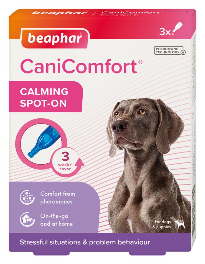Beaphar CaniComfort Calming Spot On - успокояващи капки с феромони за кучета
