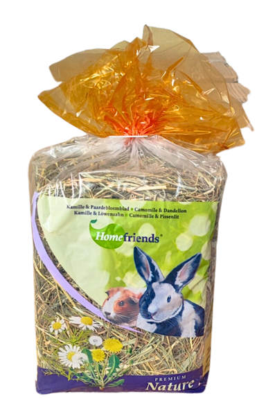 Homefriends ливадно сено с билки, лайка и глухарче, 500 гр