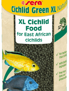 sera Cichlid Green XL Nature 1000 мл - гранулирана храна за цихлиди