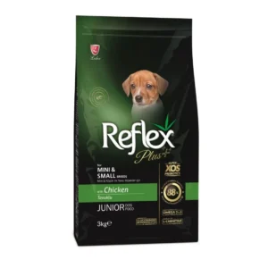 Reflex Plus Small Breed Puppy - Пълноценна храна за малки кученца от дребни породи с пилешко месо 3 кг