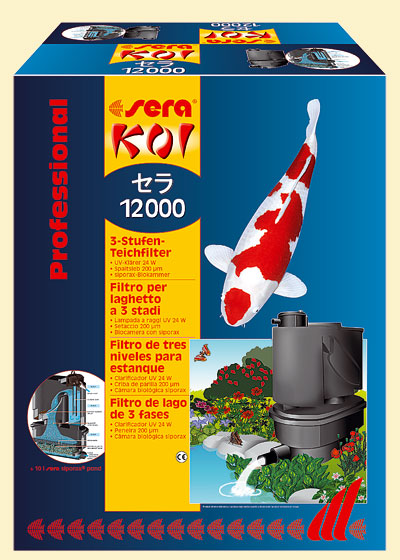 sera езерен филтър Koi Professional 12000 - за езера до 12000л