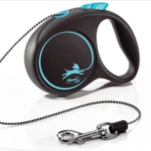 flexi Black Design XS - 3м въже, до 8кг, светло синьо