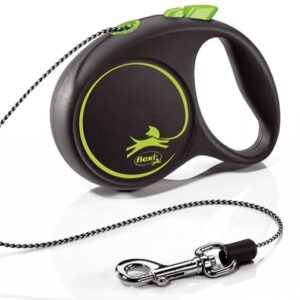 flexi Black Design XS - 3м въже, до 8кг, зелено