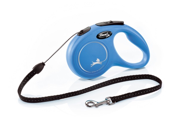 flexi Classic Long Small – 8м въже, до 12 кг - цвят син