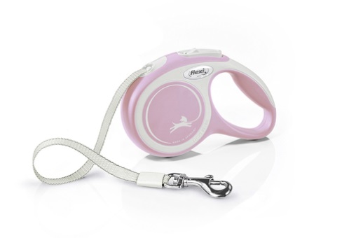 flexi Comfort XS Mini- 3м лента, до 12кг, розово