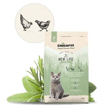 Храна за котка Chicopee Classic Nature Line Kitten до 12 месеца, 1.5 кг