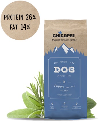 Chicopee Pro-Nature-Line храна за кучета до 12 месеца, 20 кг