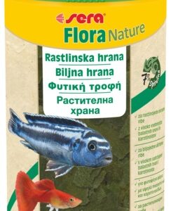 sera Flora Nature 100 мл - натурална храна за растителноядни рибки