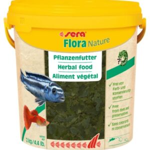 sera Flora Nature 10000 мл - натурална храна за растителноядни рибки