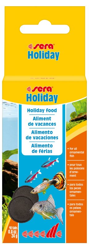 sera Holiday 10 таблетки - суха храна за една седмица