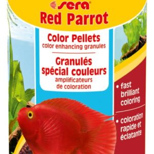 sera Red Parrot 250 мл - плаваща храна на гранули за рибите папагал