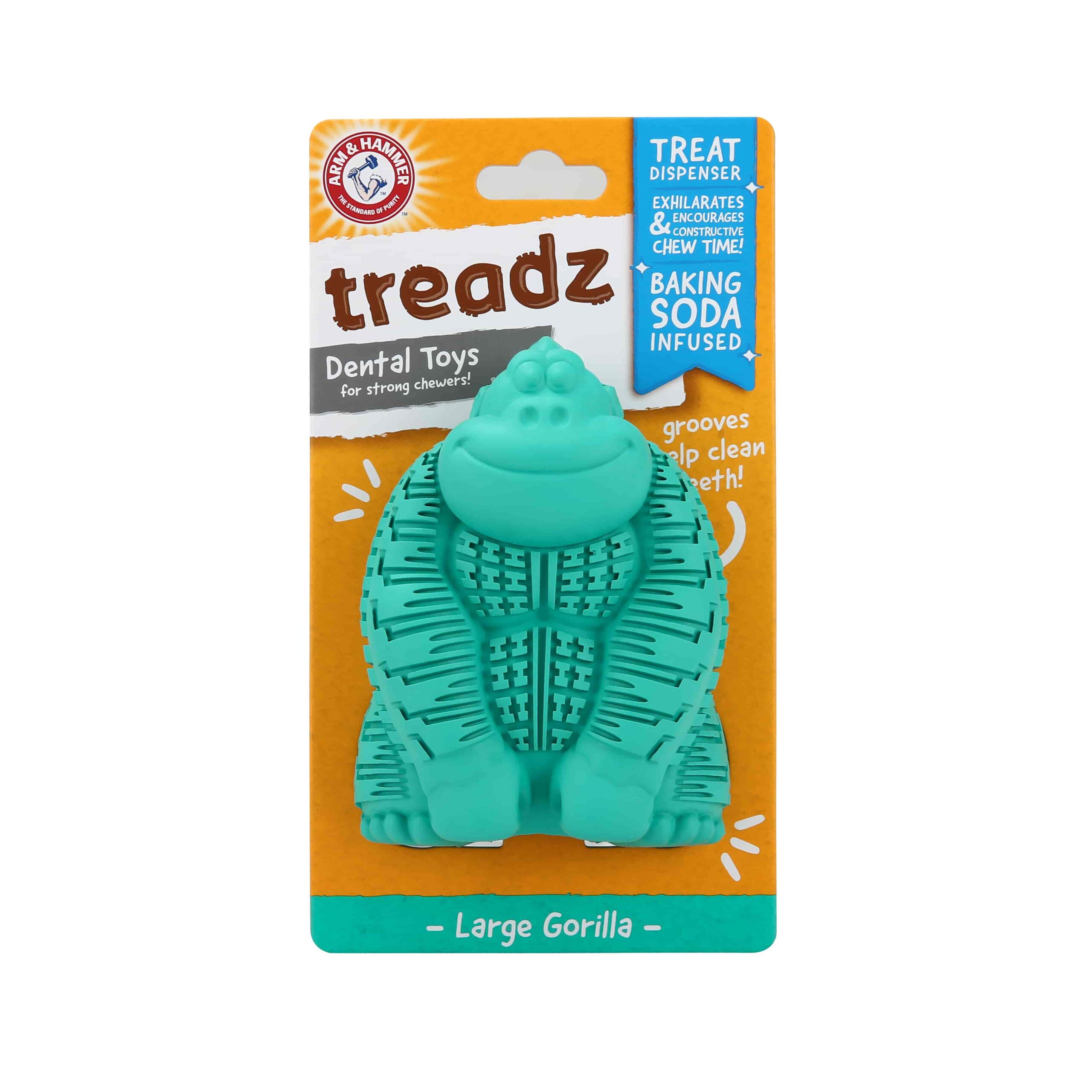 Arm&Hammer Super Treadz Gorilla Играчка за кучета Горила Голяма