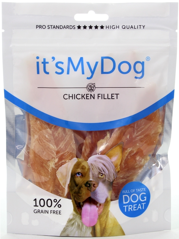 It's My Dog Chicken Fillet Grain Free - пилешко филе 85 г, без зърно