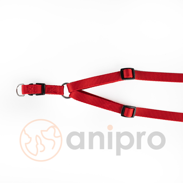 anipro Sport+ нагръдник лента eдри кучета 25мм червен - Image 2