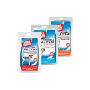 Simple Solution многократни памперси за мъжки кучета, М размер