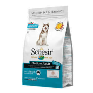 Schesir Medium Dog with Fish -с риба- суха храна за кучета (12 кг)
