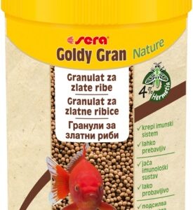 sera Goldy Gran Nature 100 мл - за златни рибки, топ качество