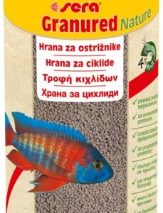 sera Granured Nature 20 г - високоенергийна храна за цихлиди