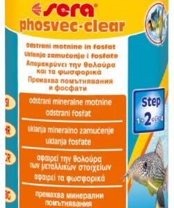 sera Phosvec clear 100 мл - премахва минерална мътност и фосфати