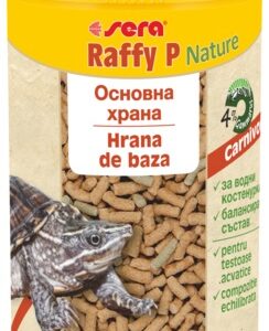 sera Raffy P Nature - гранулирана храна за костенурки, 100 мл