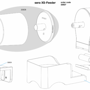 sera XS-Feeder container - резервен контейнер