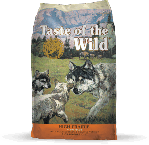Taste of the Wild ТОУ – Храна за куче ПЪПИ с бизон и елен – 2 кг – HIGH PRAIRIE PUPPY INTL