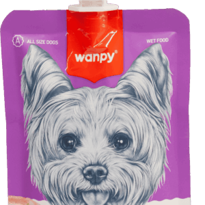Wanpy Tasty Dog - месна паста патица, морков и грах, 90 г