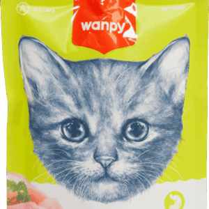 Wanpy Tasty Cat - месна паста риба тон, пиле и морков , 90 г