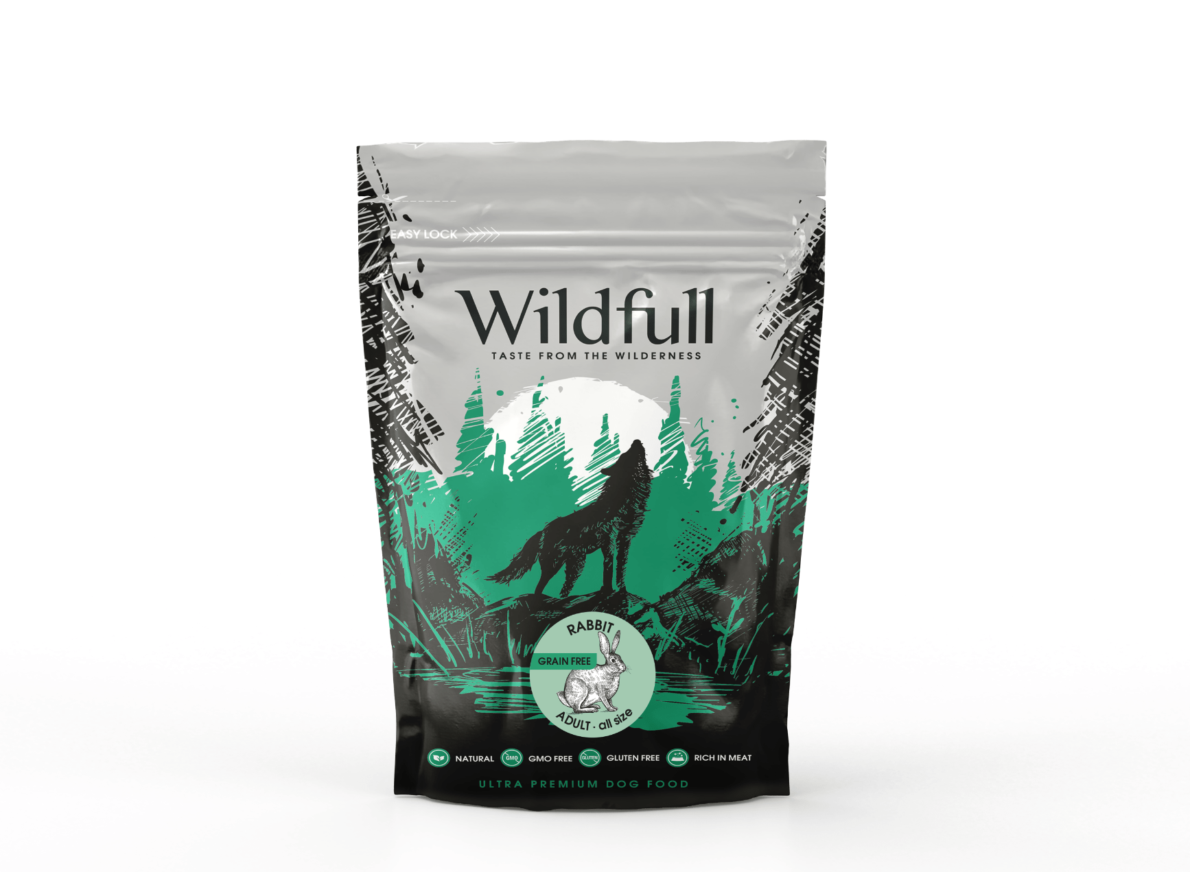 Wildfull Dog Rabbit All Size - за кучета от всички породи, заек 700 гр