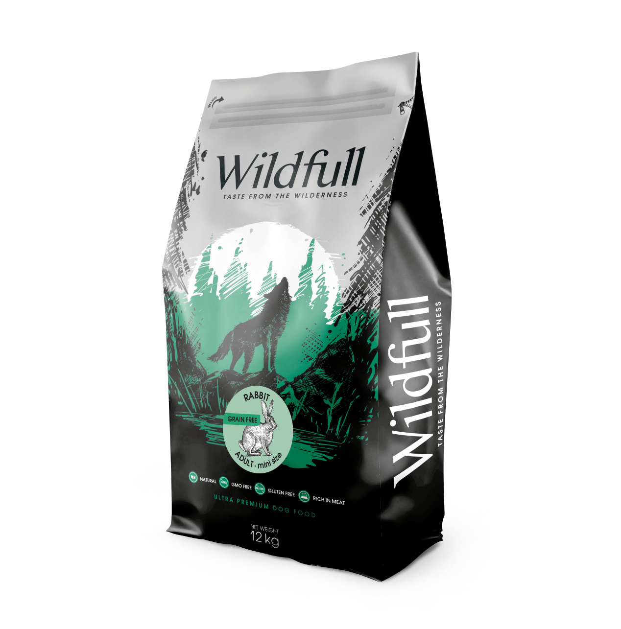Wildfull Dog Rabbit Mini Size - за кучета от мини породи, заек 12 кг