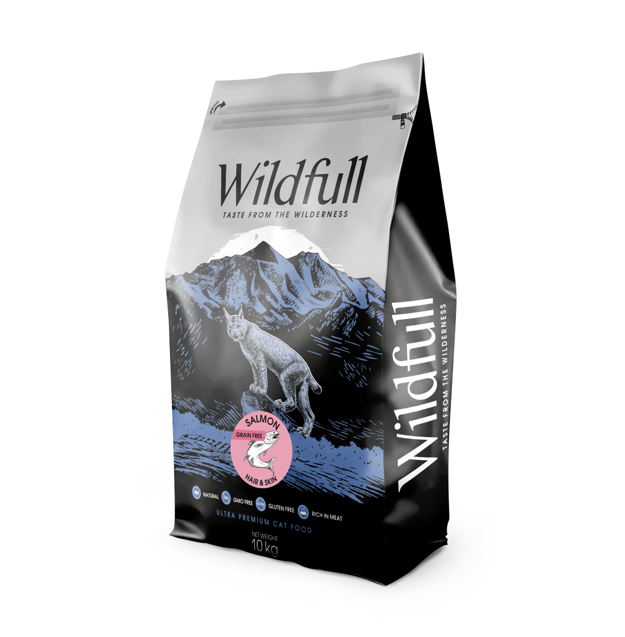 Wildfull Cat Salmon Hair&Skin - сьомга 10 кг