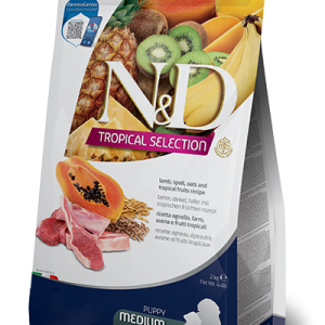 N&D TROPICAL DOG PUPPY LAMB MED&MAXI 2 KG