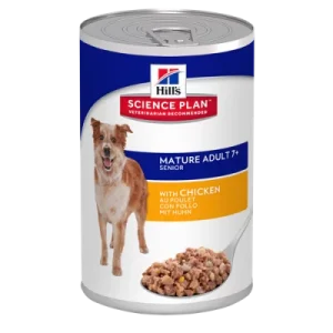 Консерва SP CAN Dog MATURE с ПИЛЕШКО  370g КУЧЕ
