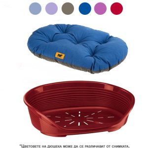 SIESTA DELUXE 10 VIOLET- ПЛАСТМ. ЛЕГЛО ЛИЛАВО    93,5Х68Х28,5 С ДЮШЕК