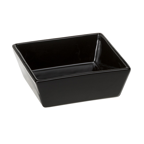 ALTAIR 14 BOWL BLACK-черна квадратна порцеланова 0,5л