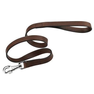 VIP G12/120 BROWN-КОЖЕН ПОВОД-КАФЯВ
