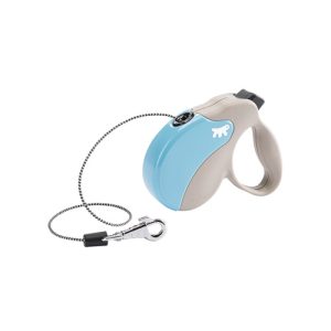 AMIGO L CORD.BEIGE-BLUE  - автом.повод,въже  5м/мах50кг