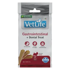 TREAT VET LIFE NAT DOG GASTRO INTESTINAL MINI 60g - лакомство