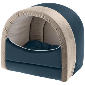 MAJESTY 20 BEDDING GREY-BEIGE - КЪЩИЧКА ЗА КУЧЕ И КОТЕ,СИНЬО