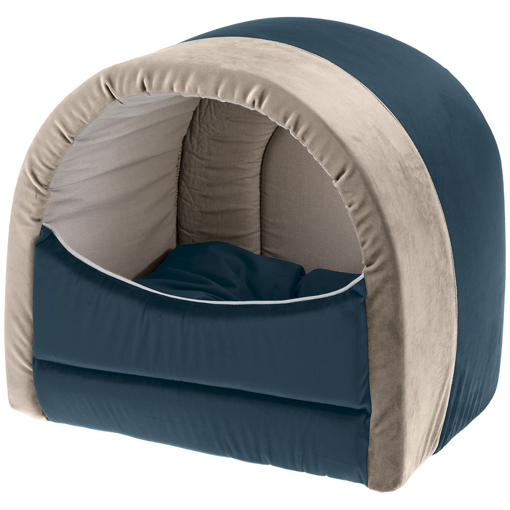 MAJESTY 20 BEDDING GREY-BEIGE - КЪЩИЧКА ЗА КУЧЕ И КОТЕ,СИНЬО