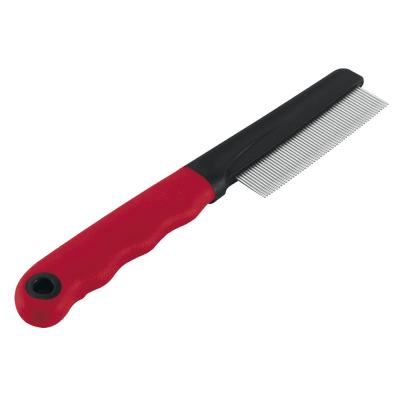 GRO 5856 МЕТ. ГРЕБЕН С ПЛАСТ. ДРЪЖКА МАЛЪК