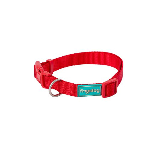 Basic Nylon Collar RED 10mm - нашийник 10mm*20/35cm - червен