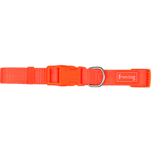 Basic Nylon Collar ORANGE 20mm - нашийник 20mm*35/60cm- оранжев